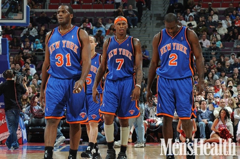 New York Knicks na tekmi proti Detroit Pistons-om. (foto: http://www.nba.com/knicks)