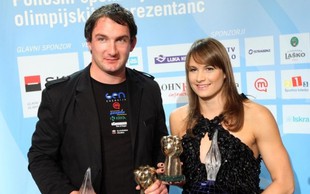 Primož Kozmus in Sara Isakovič športnika leta