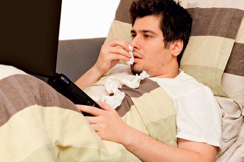 Odpravite težave z nosom pri gripi in prehladu (foto: Shutterstock.com)