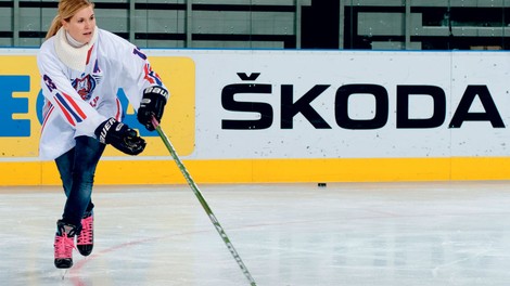 Barbara Kavčič – hokejistka na ledu