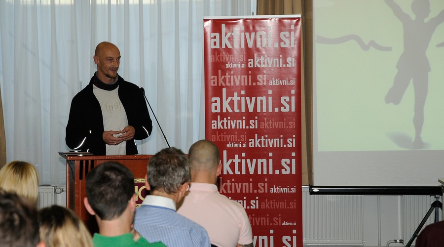 Robert Hönn na tekaški konferenci (foto: Sašo Radej)