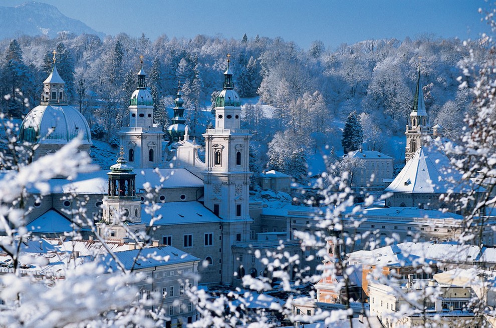 Salzburg - mesto glasbe v prazničnem sijaju