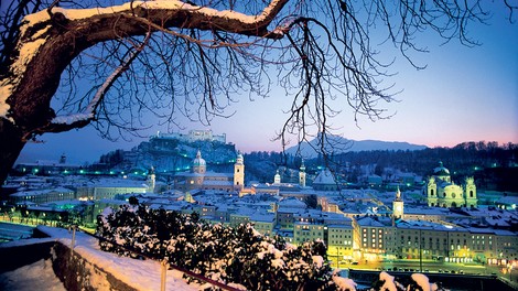 Salzburg - mesto glasbe v prazničnem sijaju