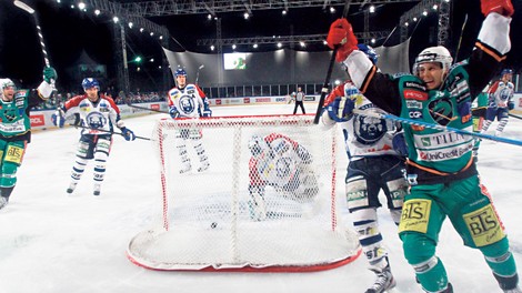 Fotoreportaža: Hokejski spektakel za Bežigradom