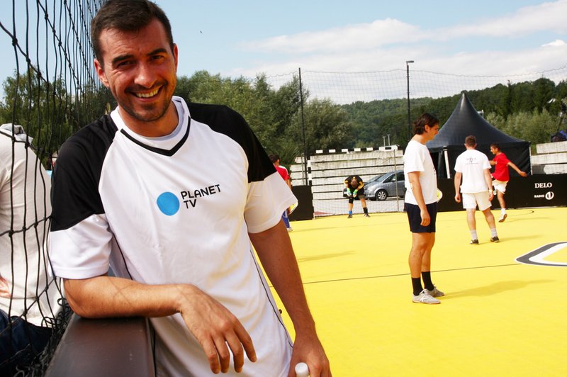 Marko Potrč je kot pravi Štajerc na nogomet pripravljen že od rojstva (foto: Urša Drofenik)