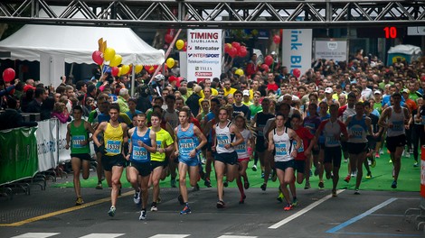 Foto: Maratonski praznik v Ljubljani z rekordno udeležbo