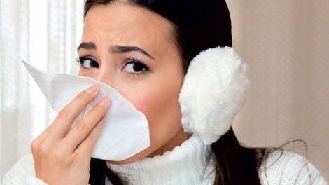 Boleč nos - zvesti spremljevalec prehladov