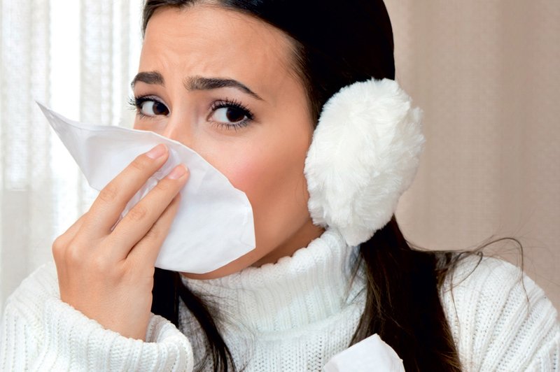 Boleč nos - zvesti spremljevalec prehladov (foto: Shutterstock.com)