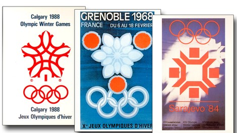 Plakati zimskih olimpijskih iger