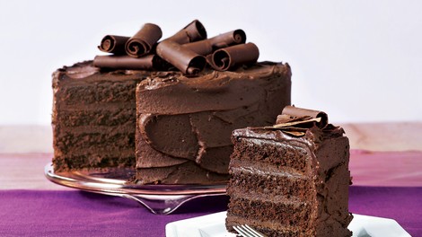 Recept za čokoladno torto s kremo iz temne čokolade
