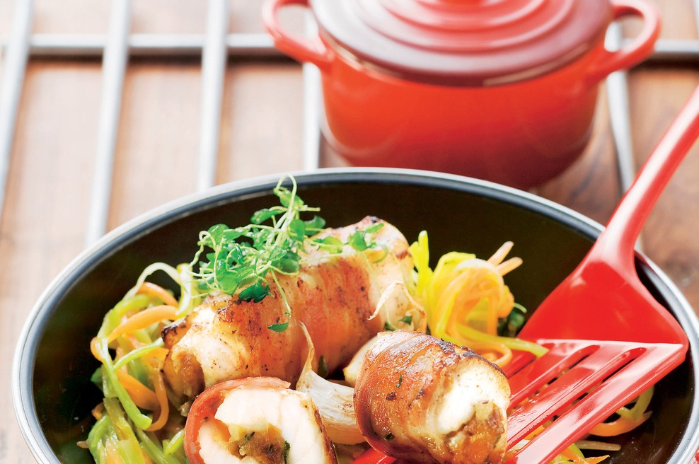 Involtini z morskim vragom (foto: stockfood photo)