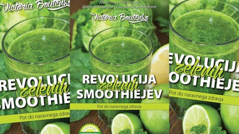 Podarili smo knjigo: Revolucija zelenih smoothiejev - pot do naravnega zdravja
