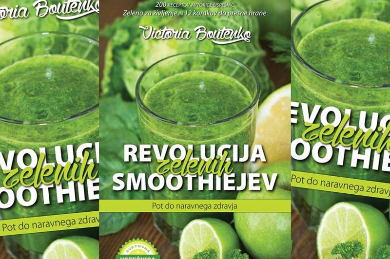 Podarili smo knjigo: Revolucija zelenih smoothiejev - pot do naravnega zdravja (foto: Promocijsko gradivo)