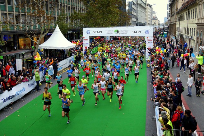 Tekači pozor! Pridružite se nam na skupnih pripravah na Volkswagen 20. Ljubljanski maraton