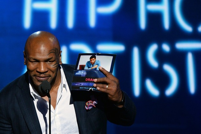 Mike Tyson na podelitvi nagrad BET