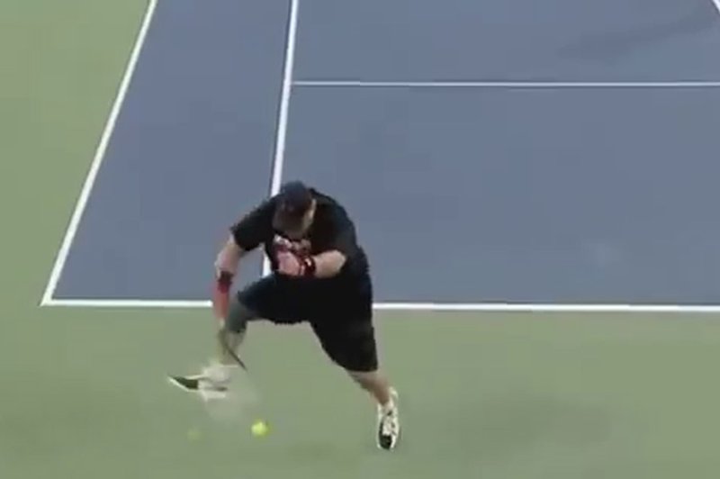 Ko komedija sreča tenis (foto: USOpen.org)