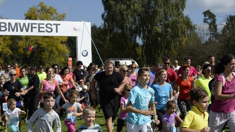 Foto: Festival teka in zabave v Arboretumu Volčji Potok