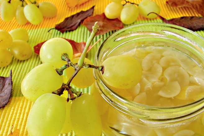 Marmelada iz belega grozdja