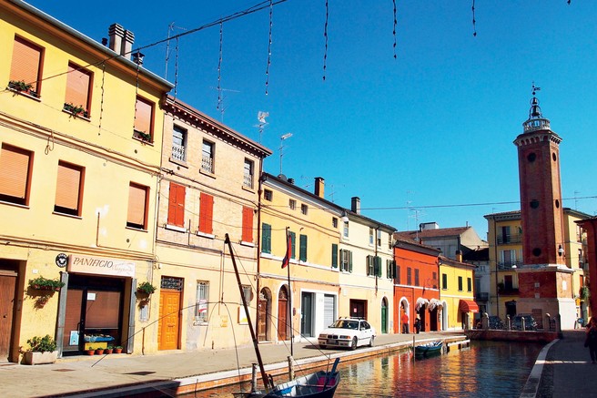 Comacchio – kraj na trinajstih otočkih
