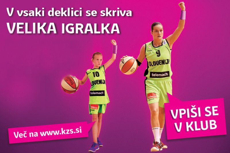 Košarka za dekleta (foto: Promocijski material)