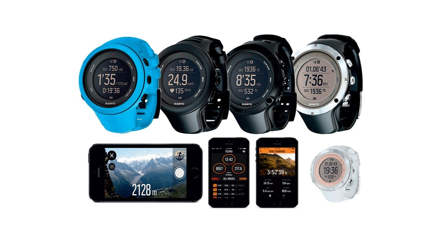 Odlična tekaška pripomočka: Suunto ambit3 sport in ambit3 peak (foto: www.suunto.com)