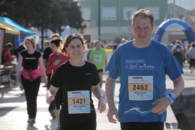 Ekipa Lifeclass hotelov na 2. Istrskem maratonu