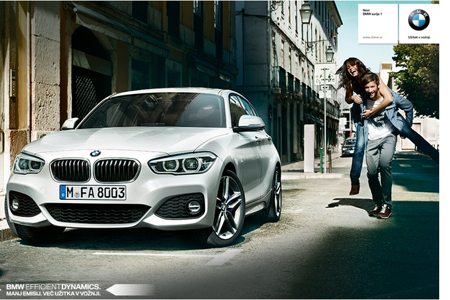 Spoznaj novi BMW serije 1 in osvoji razkošne NAGRADE