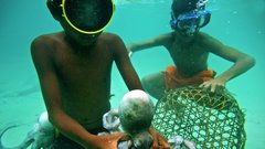 Foto: Življenje na vodi na rajskih Maldivih