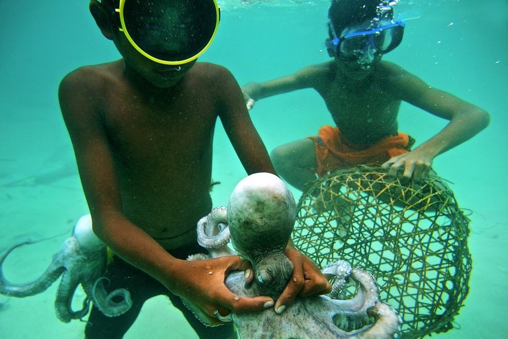 Foto: Življenje na vodi na rajskih Maldivih