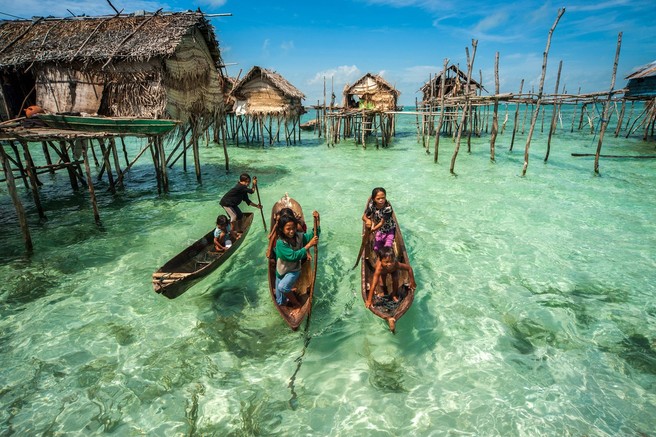 Foto: Življenje na vodi na rajskih Maldivih