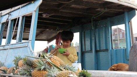 Foto: Življenje na delti reke Mekong