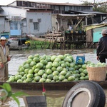 Foto: Življenje na delti reke Mekong (foto: Olga Marmolja)