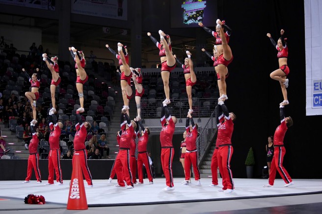 Cheerleading mrzlica ob koncu meseca v Ljubljani