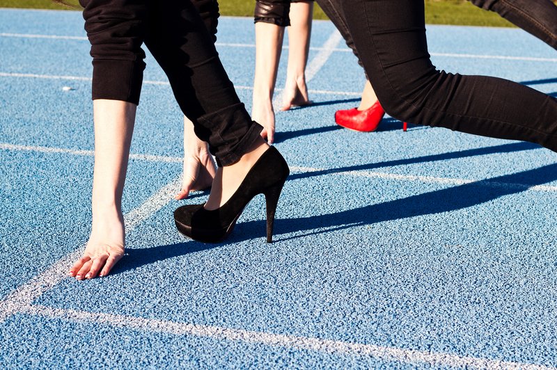 Si upate v petkah preteči 100 metrov? (foto: Shutterstock.com)