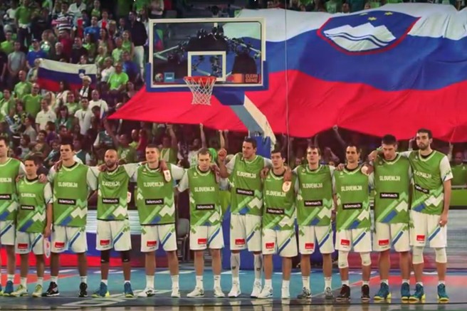 Nova navijaška himna slovenske košarke