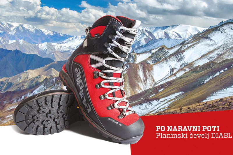 Gorniški in športni čevlji Alpina - za izkušene hribolazce in pohodnike (foto: Alpina Žiri)