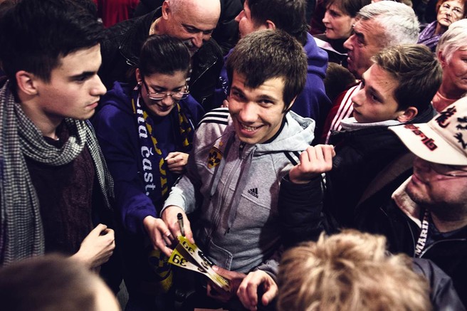 Europarkovo druženje z nogometaši NK Maribor
