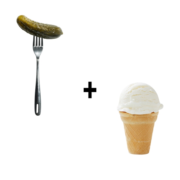 Kisle kumarice in sladoled: pravijo, da vas bo kombinacija soli v kislih kumaricah in sladkorja ter maščobe v sladoledu spravila …