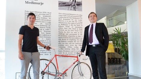 Športni dan kolesarja Primoža Rogliča v Medžimurju