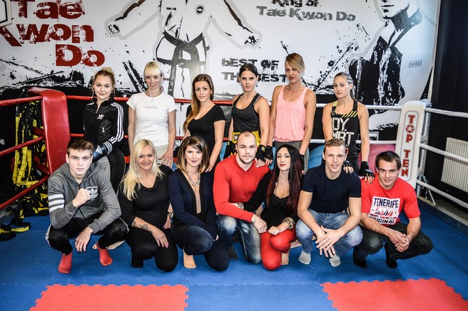 Miss borilnih veščin 2015 - z Dejanom Zavcem in Klemnom Bunderlo