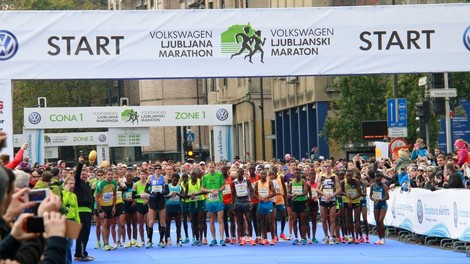 Ljubljanski maraton je pred vrati - odmislite dejstvo, da ste na tekmi