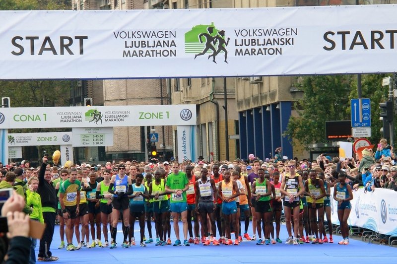 Ljubljanski maraton je pred vrati - odmislite dejstvo, da ste na tekmi (foto: Profimedia)