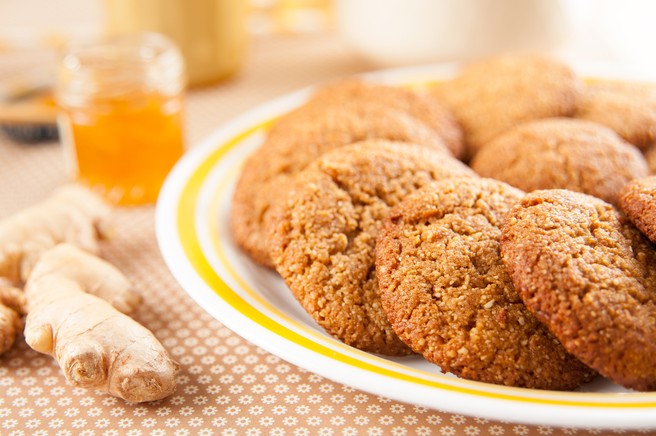 RECEPT: Piškotki s kandiranim ingverjem