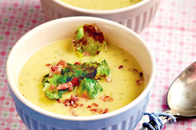 RECEPT: Odlična juha iz brstičnega ohrovta