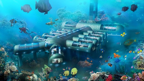 Planet Ocean: Kaj pravite na nočitev 8,5 metrov pod morsko gladino?