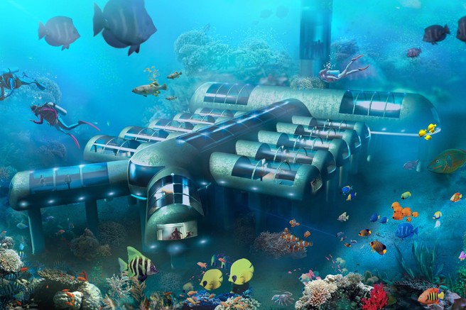 Planet Ocean: Kaj pravite na nočitev 8,5 metrov pod morsko gladino?