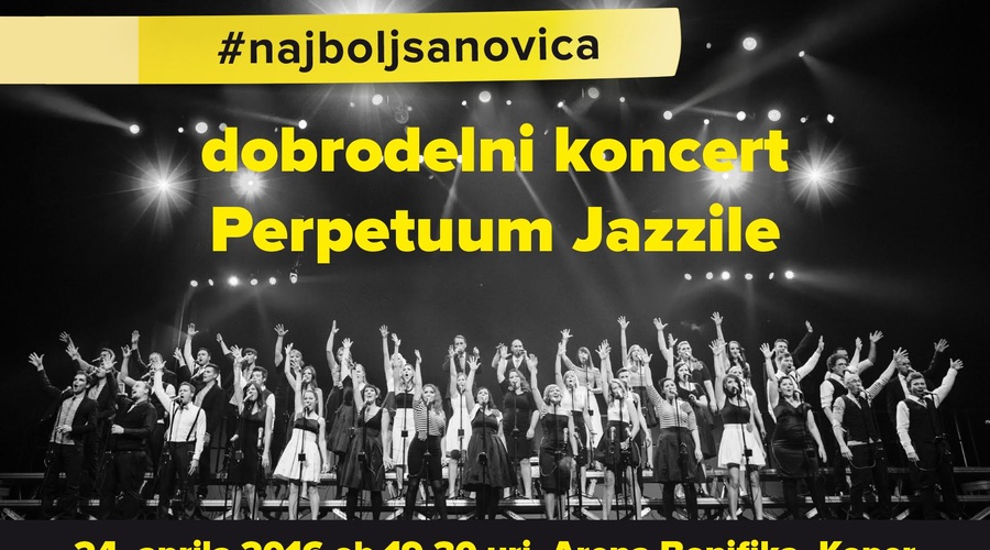 Perpetuum Jazzile v pomoč bolnikom s krvnimi raki (foto: Promocijski material)