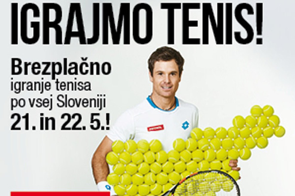»IGRAJMO TENIS!« po vsej Sloveniji (foto: Promocijsko gradivo)