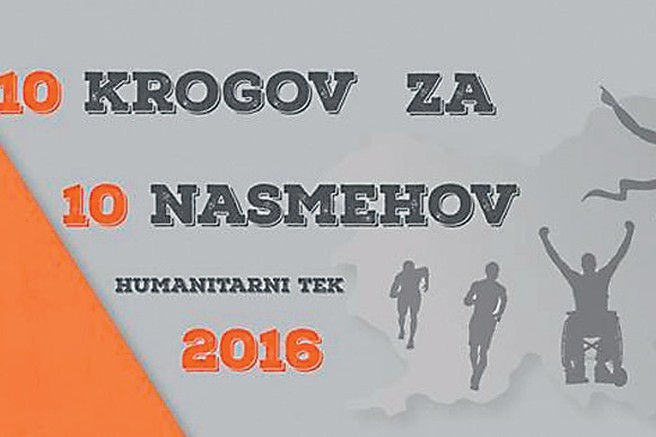 10 krogov za 10 nasmehov - šestič zapored bodo tekli za 10 socialno ogroženih družin