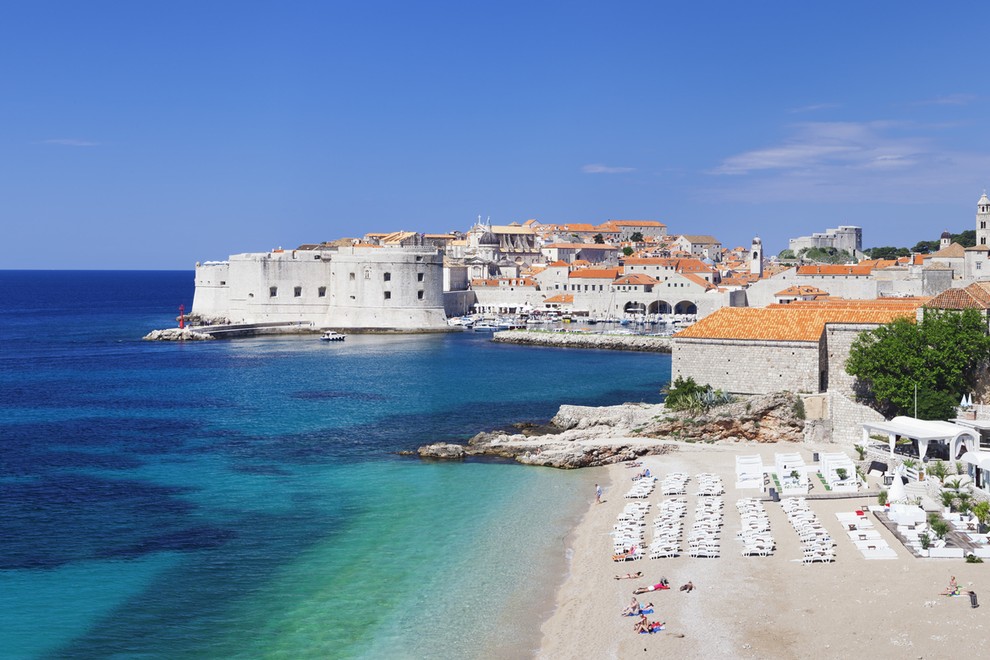 Plaža Banje, Dubrovnik, Dalmacija